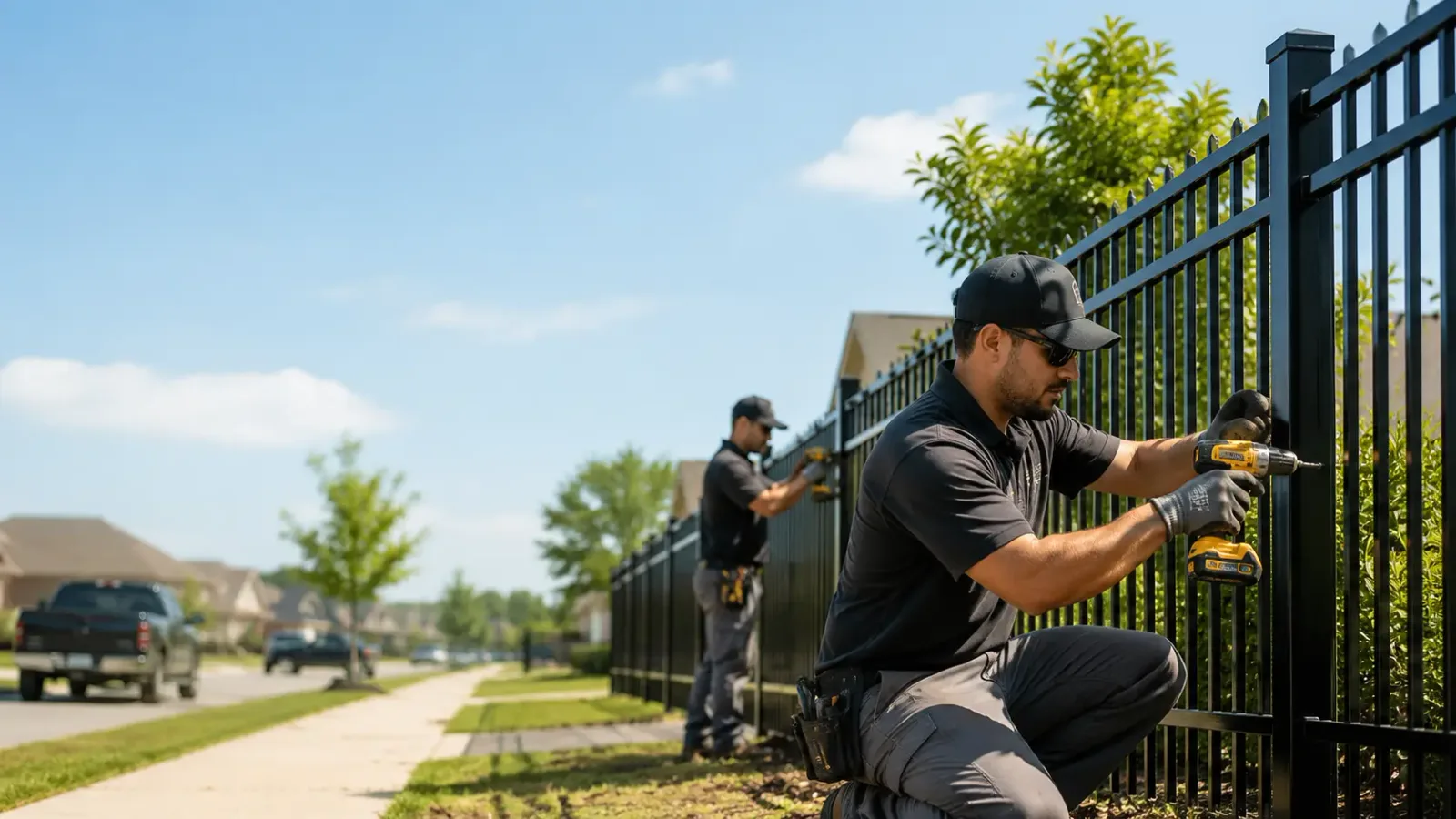 Metal Fence Installation in Riverside, OR